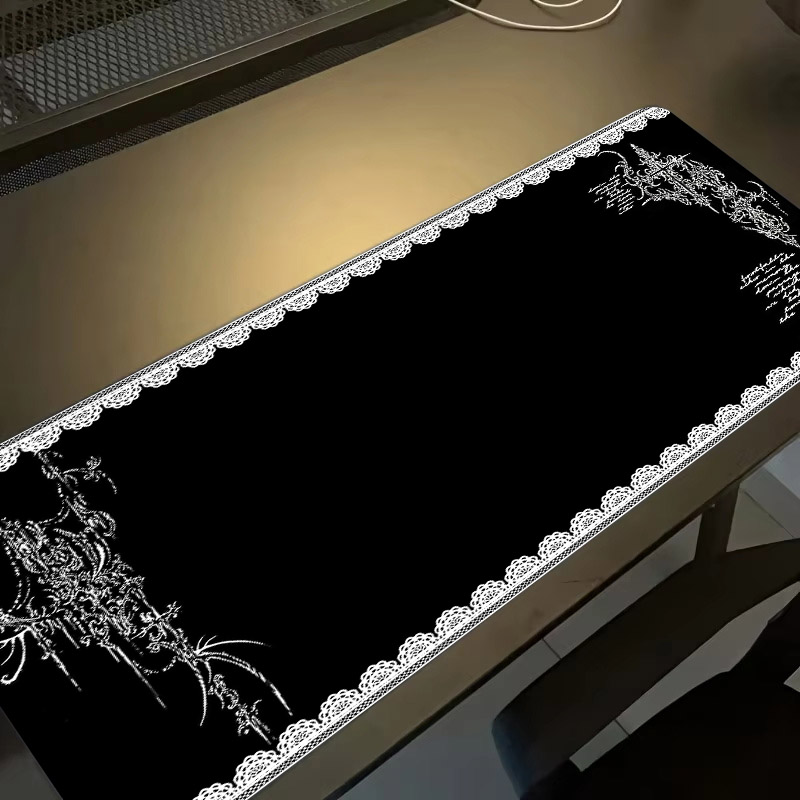Desk Setup Dark - Tapis de Souris Style Sombre avec