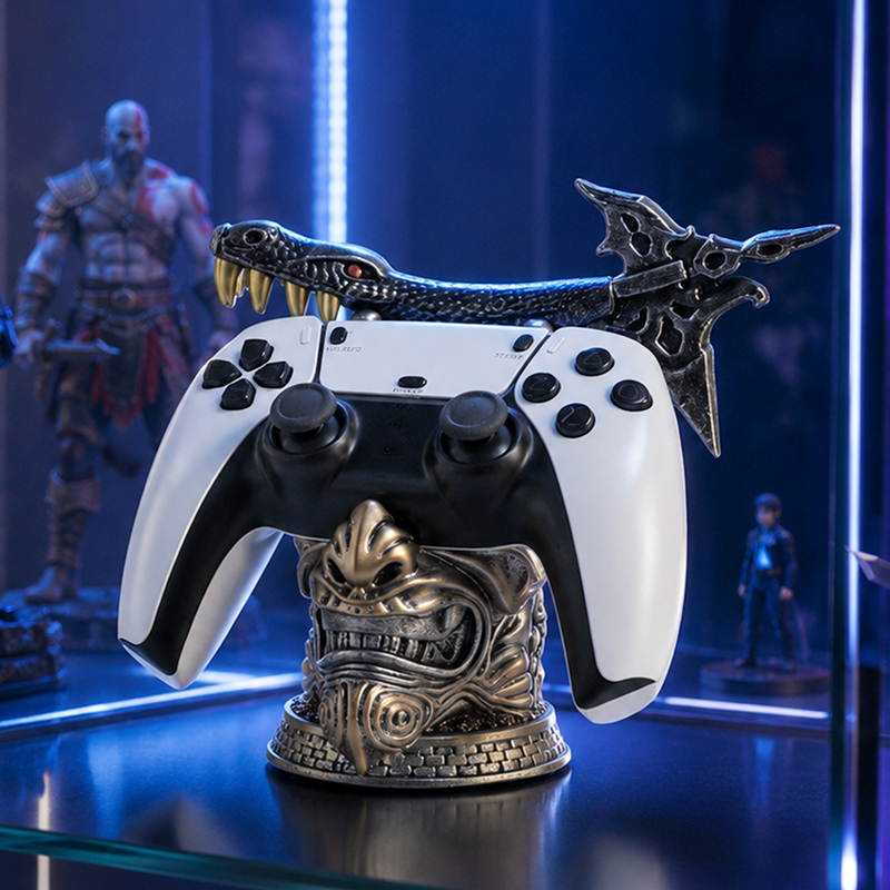 Desk Setup Ps5 - Support de manette de jeu créatif