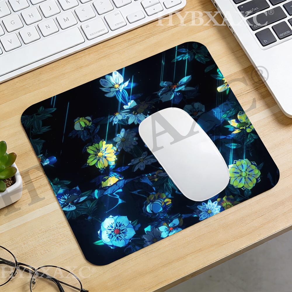 Desk Setup Dark - Tapis de souris HYBXAXC à motif