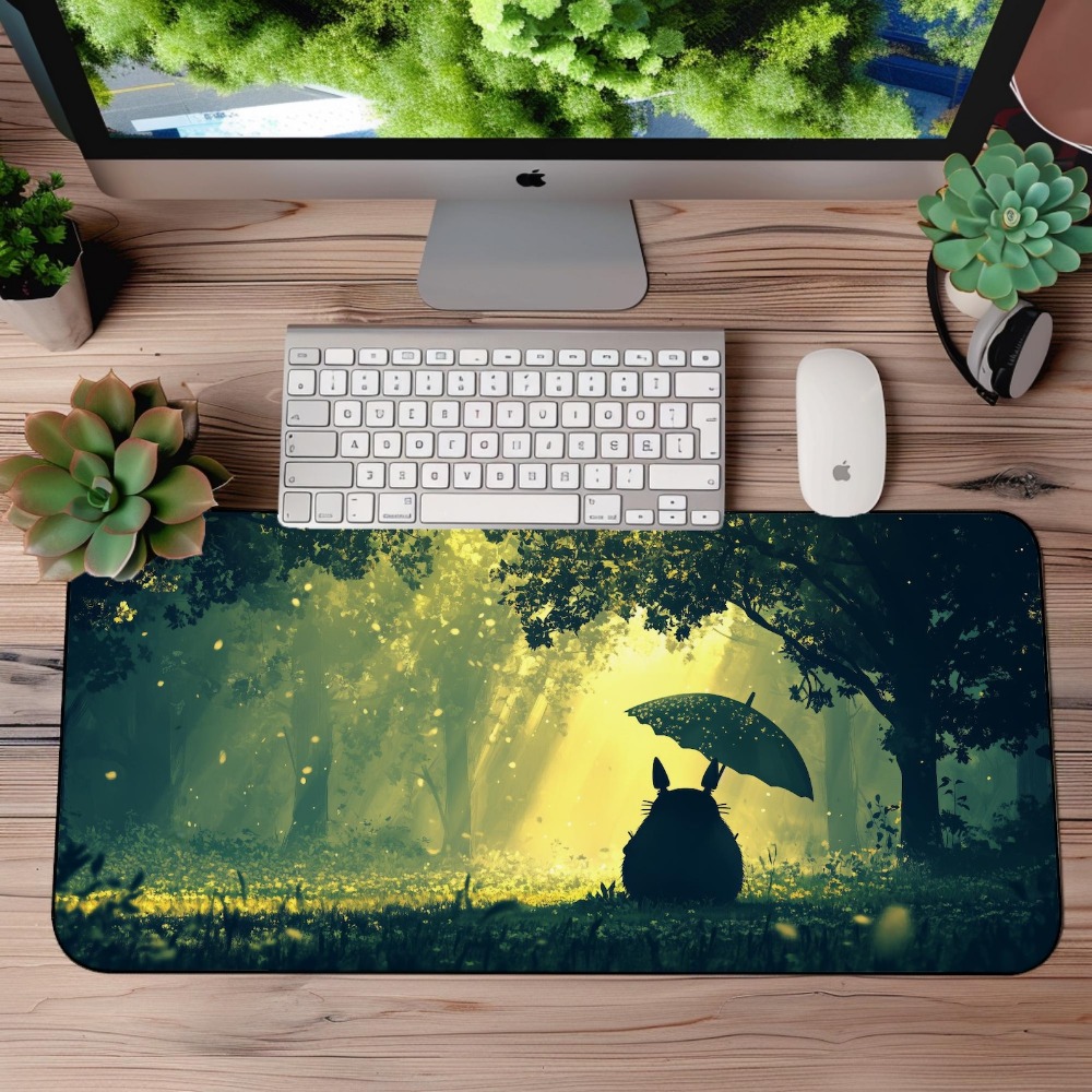 Grand tapis de bureau Totoro F - Desk Setup Aesthetic avis et prix
