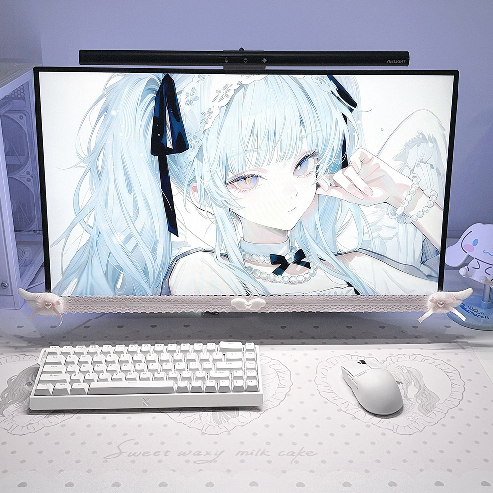 Nouvelle Décoration d'Écran :  - Desk Setup Aesthetic avis et prix