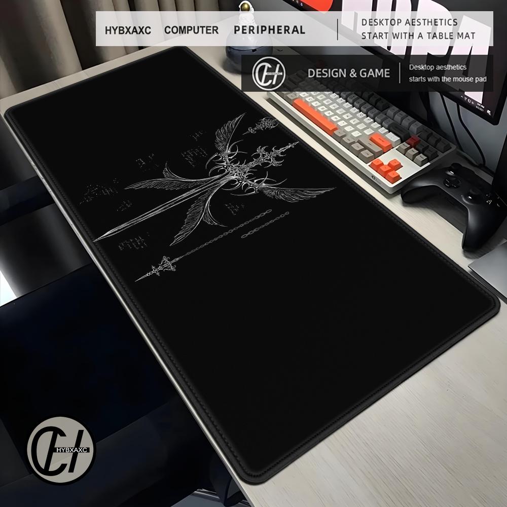 Grand tapis de bureau antidéra - Desk Setup Dark avis et prix