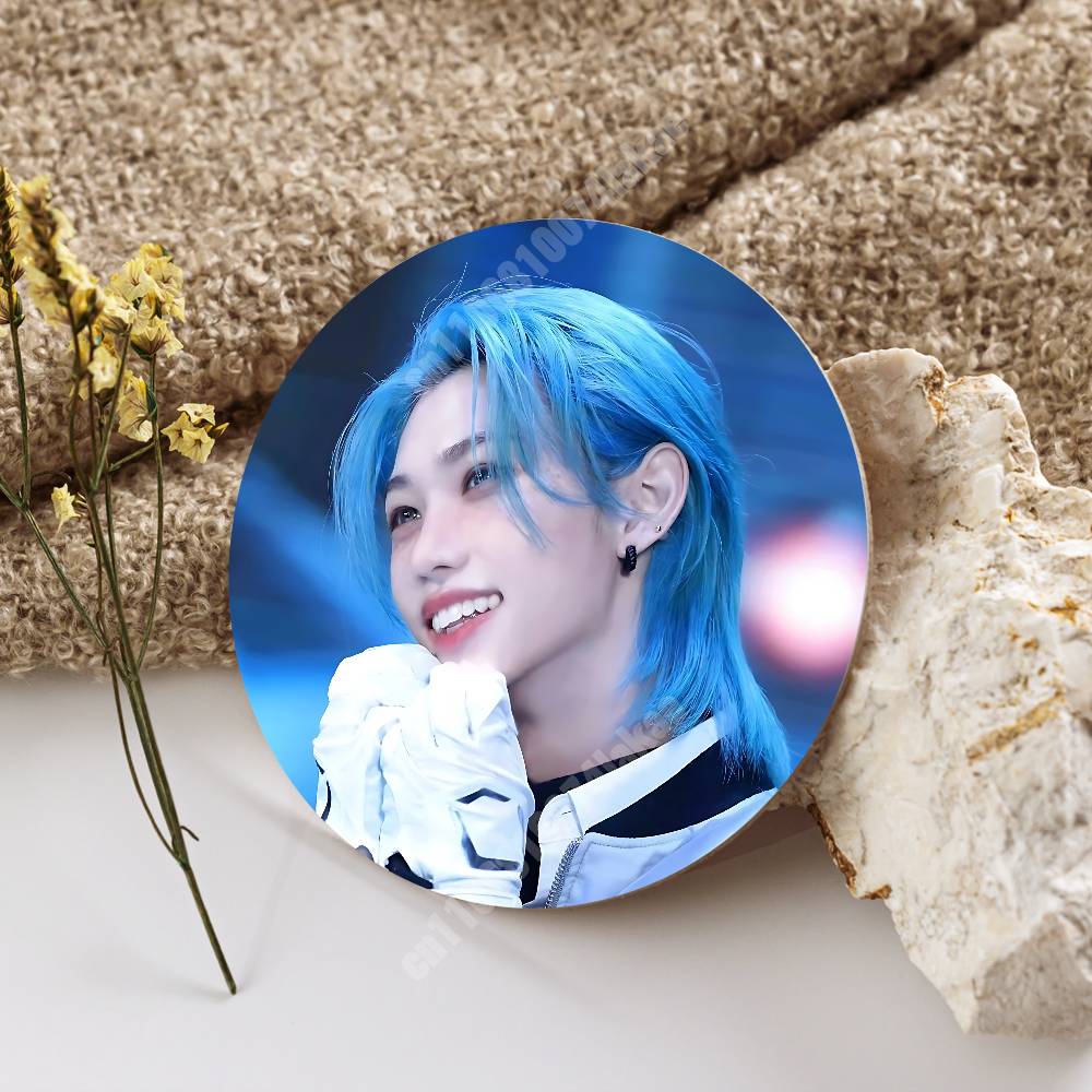 Sous-verre rond Kpop F-Felix L - Desk Setup Kpop avis et prix