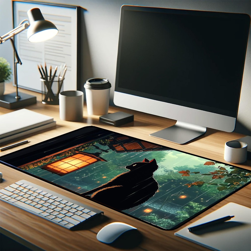 Tapis de bureau Anime, motif f - Desk Setup Aesthetic avis et prix