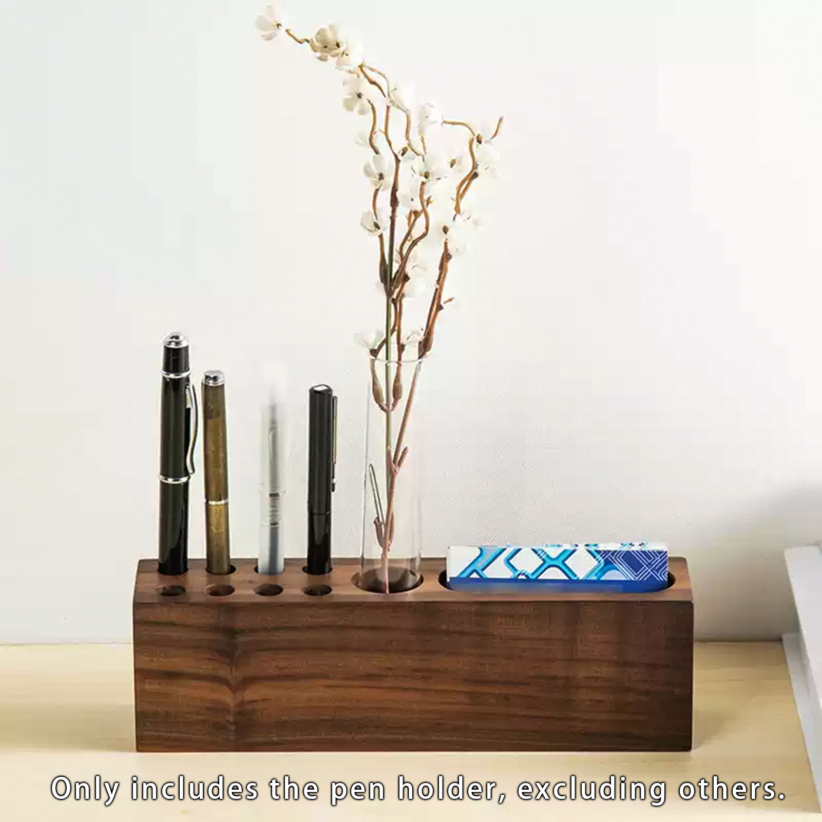 Porte-stylo de bureau en bois  - Desk Setup Aesthetic avis et prix