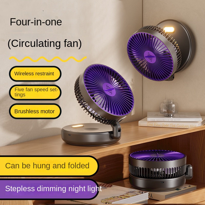 Ventilateur mural pliable 5000 - Desk Setup Dark avis et prix